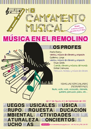 remolino campamento musical