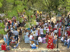 romeria en Cazalla