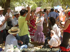 romeria en Cazalla