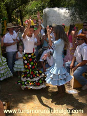 romeria en Cazalla