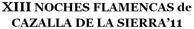XIInochesflamencas