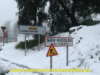 nieve en san nicolas